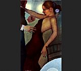 Bill Brauer Canvas Paintings - First We Dance